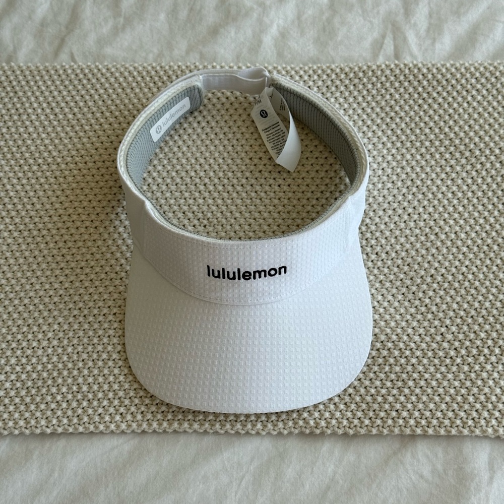 Lululemon Athletica White Visor - Picture 2 of 3